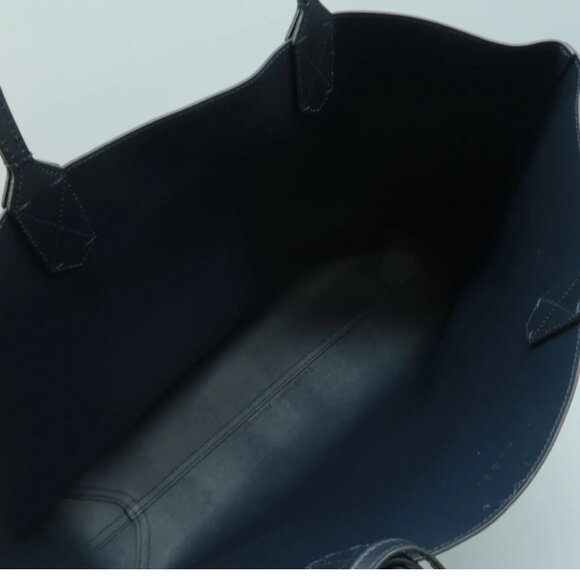 100% Authentic GUCCI Bloom Blue Canvas Shoulder Bag - Picture 9 of 12